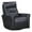 Gray, variant on Pemberly Row Contemporary Vintage Slate Power Swivel Glider Recliner