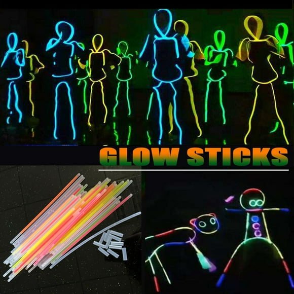 In Glow The For Glow Stick Adult Party 20Ml 100 Dark Pack Kids Supplies Led Light,Christmas Lights Led 50 Count