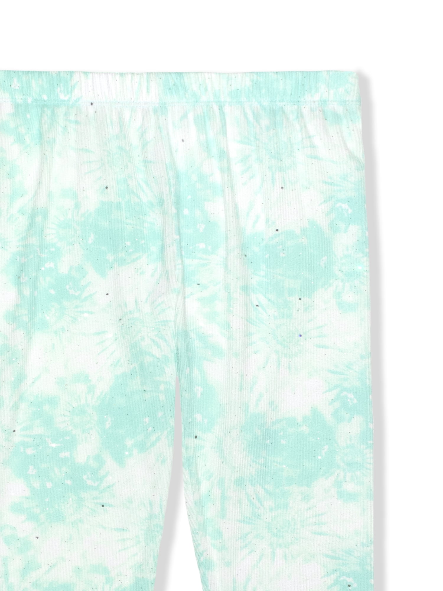 Young Hearts Toddler Girl RIB GLITTER SPRAY PJ SET(Size 2T-4T)