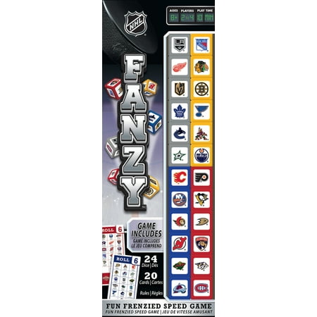 UPC: 0705988419249 | MasterPieces Officially Licensed Sports Games – NHL Fanzy Dice Game