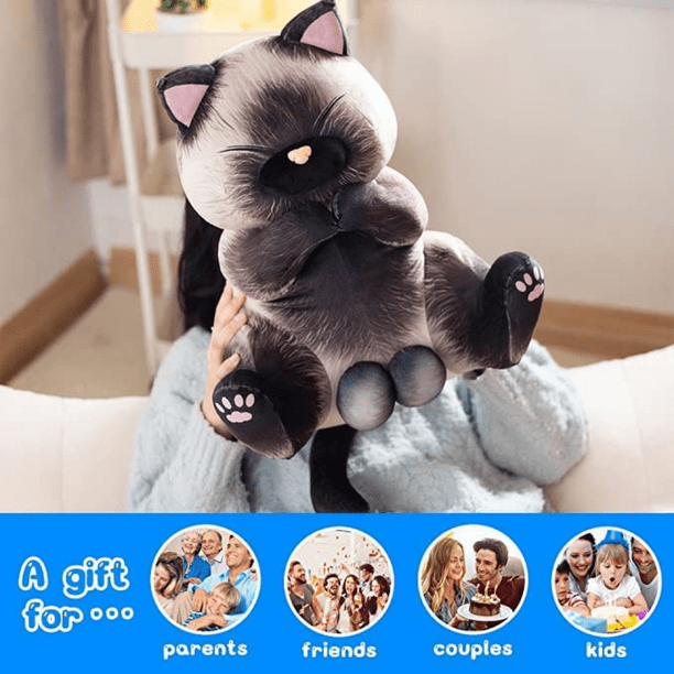 Large cat plush online