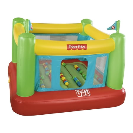 Fisher-Price 69" x 68" x 53" Bouncer with Built-in Pump and 50 Playballs
