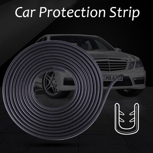Daisyyozoid Wholesale Door Rubber Edge Protection Strip Bumper Metal Strip Protection Strip 5M