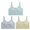 Style C, variant on GYRATEDREAM Teen Girls' Training Bra,Sports Bras Solid Colors,Cotton Breathable Sports Bra(3pack)