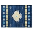 thumbnail image 2 of Addison Rugs Indoor/ Outdoor Sonora Global Traditional Washable Rug 1'8" x 2'6" - Blue, 2 of 5