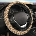 thumbnail image 4 of Cauagu Colorful Vintage Corn Print Car Steering Wheel Cover - Universal Car Accessory for Diverse Cars for Steering Wheel with a Diameter of 14.5"-15", 4 of 7