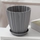 thumbnail image 4 of Fiudx Ofertas del día Macetas de plástico verde para balcón, huerto, maceta verde para plantas, contenedor con base para el hogar, almacenamiento de plantas suculentas y bonsáis, 4 of 7