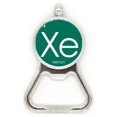 thumbnail image 1 of Quimica elementos periodo mesa gas raro xenon Xe Acero inoxidable Metal cerveza tapa sacacorchos, 1 of 3