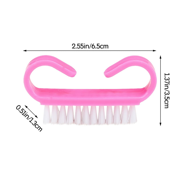 Handle Nail Brush Hand Fingernail Brush Cleaner Scrubbing Kit Pedicure For  Toes