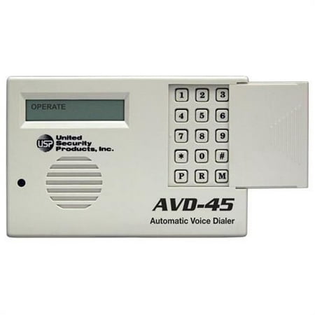 United Security Products AVD-45C 1-Ch Voice (Best Voice Dialer For Android)