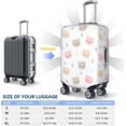 thumbnail image 2 of luggage cover protector Fashion suitcase covers for luggage Washable suitcase cover Anti-scratch lightweight carry on luggage covers Fits 29-32in Baggage Bear Kawaii, 2 of 6
