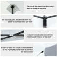 thumbnail image 4 of Pop Up Canopy 10x20 pop up canopy tent Folding Protable Ez up Canopy party Tent Sun Shade Wedding Instant Better Air Circulation Outdoor Gazebo with Backpack Bag, 4 of 7