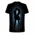 thumbnail image 4 of Ceisia Men Casual Round Neck Printing Pullover Fitness Gift Sports Short Sleeve T-Shirt - Valentine's Day Casual Tops, 4 of 5
