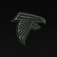 thumbnail image 2 of Men's Antigua Black Atlanta Falcons Tonal Logo Tribute Quarter-Zip Pullover Top, 2 of 2