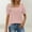 Pink, variant on Fznquz Summer Tops for Women 2025 Formal Work Dressy Casual Tops Square Neckline Pink Elegant Short Sleeve Women's Blouse