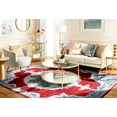 thumbnail image 6 of SAFAVIEH Brentwood Cahal Oriental Area Rug, Red/Ivory, 6' x 9', 6 of 14