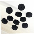 thumbnail image 3 of FUEENIRVA 10 Pcs Feutres Cymbale Tambour Ronds Noirs pour Amateurs de Tambour, 3 of 8