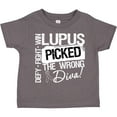thumbnail image 3 of Inktastic Lupus Picked The Wrong Diva Girls Toddler T-Shirt, 3 of 5