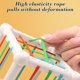 thumbnail image 4 of Rainbows Elastic Shape Sorter Toy For Babies Fine Motor Skills Activity With Colorful Stretchy Strings Learning Sensory Play, 4 of 7