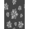 thumbnail image 1 of Ahgly Company Machine Washable Indoor Rectangle Transitional Charcoal Black Area Rugs, 6' x 9', 1 of 7