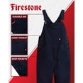 thumbnail image 2 of Firestone Mens Overalls - Warm Insulated Bib Overalls for Men, Durable Workwear Bibs, Sizes Run Small, 2 of 7