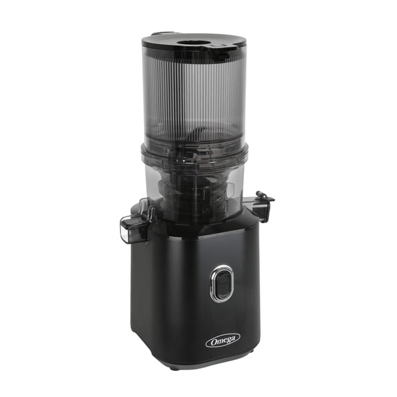 Omega Time Saving Batch Juicer, Cold Press Juicer, in Black (OMJCSMVBBK13)