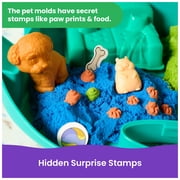 Kinetic Sand, Pet Clubhouse with 5 Molds, Tools & Storage Case for Kids Ages 3 and up