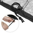 thumbnail image 5 of PULLIMORE Patio Table Cover Outdoor Furniture Covers Waterproof Windproof UV Resistant Black Sofa Cover (106 x 71 x 35 inches), 5 of 8
