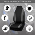 thumbnail image 4 of Fundas para asientos de auto CAR PASS AquaShield impermeables, set delantero, 4 of 6