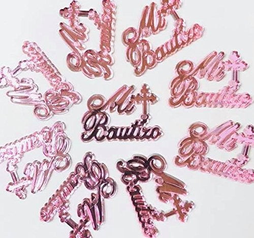 Baby Shower Carriage Embellishment Favors Acrylic Charm Confetti Gift Spread