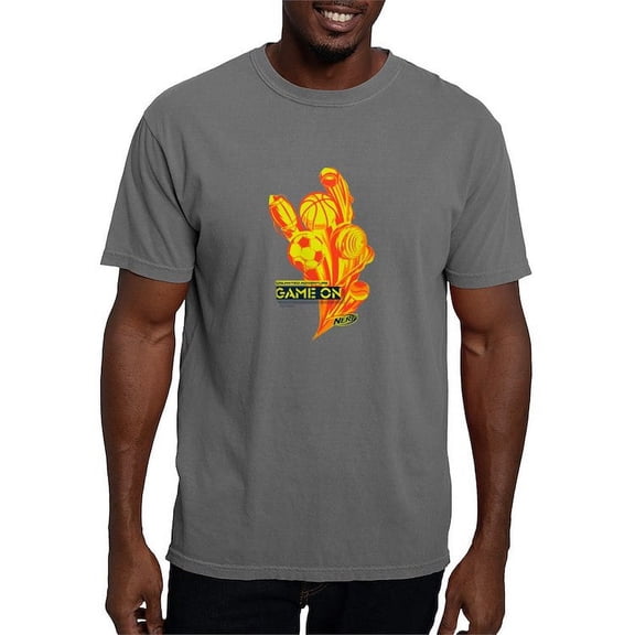 CafePress - Nerf Game On Sports T Shirt - Mens Comfort Colors Shirt