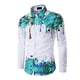thumbnail image 1 of Camisa de solapa de moda para hombre, rayas cruzadas de colores, morado, azul, informal, deportiva, para fiesta, material de calidad cómodo, primavera y verano, nueva, 1 of 6