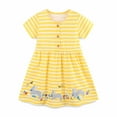 thumbnail image 1 of Toimothcn Robe pour Filles Tout-Petits Manches Courtes Mignonne Douce Imprimé Animal Robe Douce Respirante Ample Été Princesse Robes Frais pour Usage Quotidien, 1 of 9