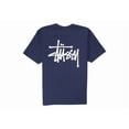 thumbnail image 2 of Stussy Men's Basic T-shirt Navy, from StockX, 2 of 3