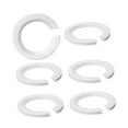 thumbnail image 4 of 6 piezas de anillos adaptadores de pantalla de lámpara E27 a E14, accesorios para pantallas de lámparas, convertidor de portalámparas, convertidor de, 4 of 8