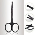 thumbnail image 4 of Fosa Eyebrow Scissors Comb Eyelash Hair Trimming Grooming Scissors Cosmetic Makeup Tool, Eyebrow Comb, Eyelash Trimming Scissors, 4 of 5