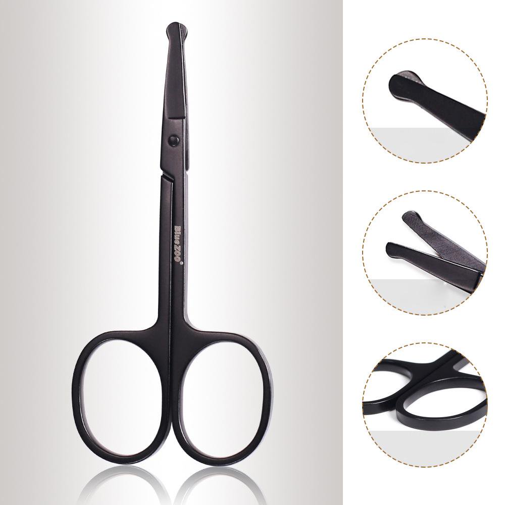 YLSHRF Eyebrow Comb,Eyebrow Scissors,Eyebrow Scissors Comb Eyelash Hair