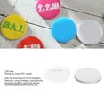thumbnail image 4 of 100 Sets Blank Pin Back Button Parts For Button Making Machine DIY RoundForm Rustproof Button Making Supplies Clear Film, 4 of 8