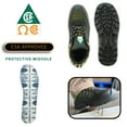 thumbnail image 4 of vangelo ASTM CSA Approved Steel Toe Men Safety Shoe HELMUT-1 Puncture and Toe Protection Non-Slip Black Yellow Size 8.5W, 4 of 5