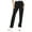 Black, variant on Women's 6-Pocket Scrub Pants – Cargo Straight Leg, 4-Way Stretch, Anti-Wrinkle, Flex Fabric Scrubs Pant