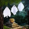 thumbnail image 3 of Paquete de 3 decoraciones para exteriores de Halloween Fantasma blanco, decoración de casa embrujada exterior para patio de césped Zhivalor CPB-SSW273, 3 of 5