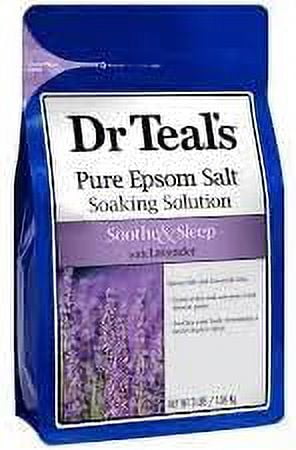 Dr Teal's Pure Epsom Salt Soaking Solution, Soothe & Sleep with
