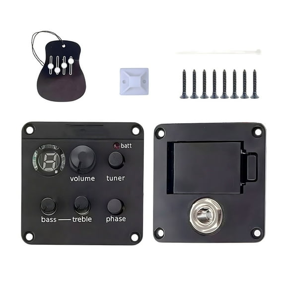 FEAMOS Guitar Pickup ISYS Equalizers Preamp Systems Acoustic Guitar Pickup with Tuner Equalizers Box Equalizers Accessories Eas