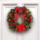 thumbnail image 2 of Guirnalda de Navidad de granja, corona de Año Nuevo, puerta delantera, colgante de pared, decoración navideña, decoración del hogar, 2 of 4