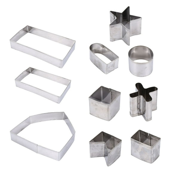 LEORX gingerbread house bake set Cookie Cutter Stainless Steel 1 Set
