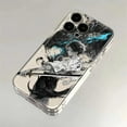 thumbnail image 2 of Funda de teléfono de Anime japonés Okkotsu Yuta Gojo para iPhone 16 15 14 13 12 11 Mini Pro Max X XR XSMax 7 8 Plus SE20 cubierta transparente, 2 of 5