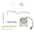 thumbnail image 3 of Ventilador de refrigeración de componentes, enfriador para radiador Raspberry Pi para torre de hielo Raspberry Pi para materiales ecológicos Raspberry Pi NikouMX herramienta, 3 of 8