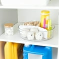 thumbnail image 4 of Mainstays Clear Lazy Susan Turntable with Removable Dividers, 4 of 9