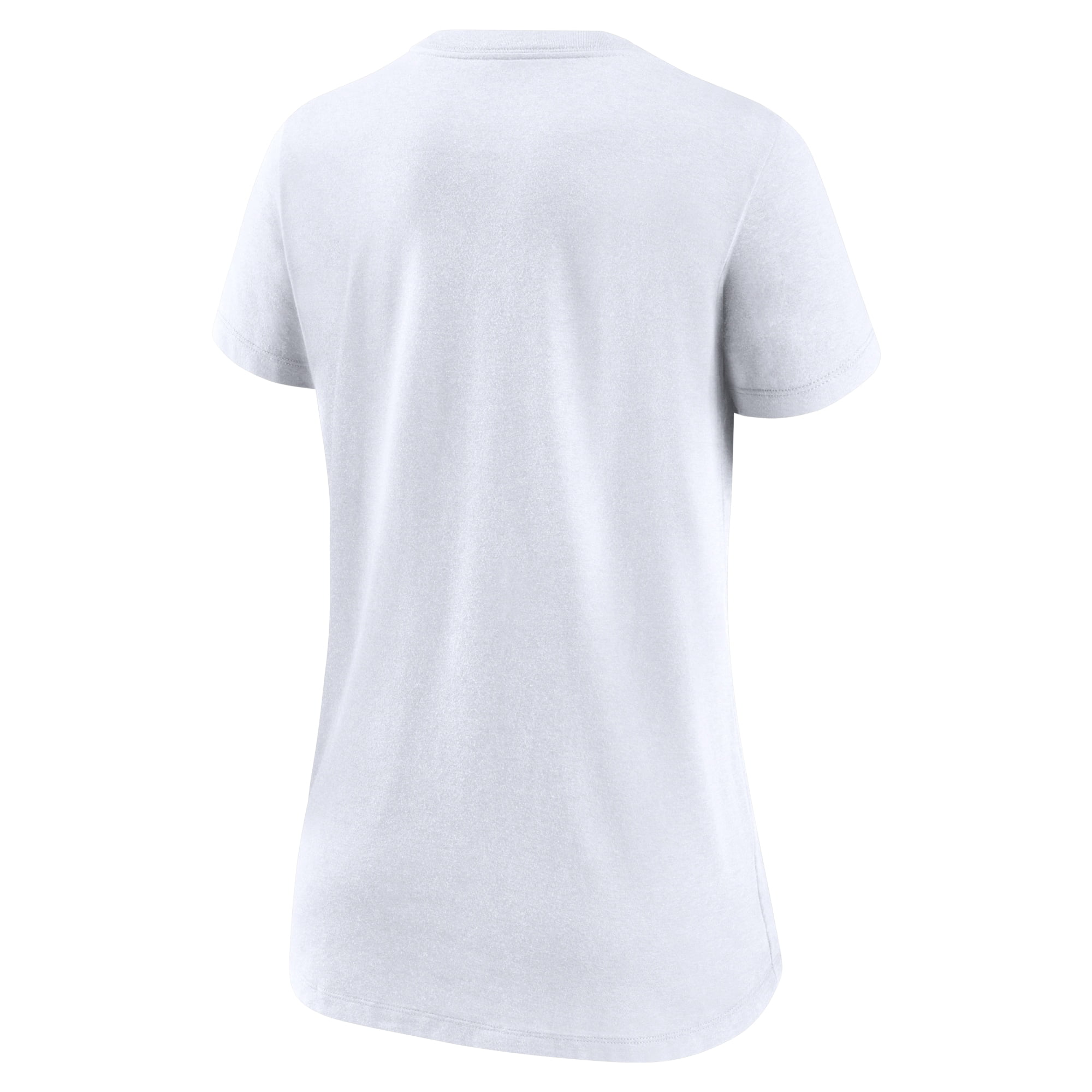 Women's Nike White Chicago Cubs City Connect Tri-Blend V-Neck T-Shirt