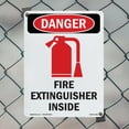 thumbnail image 4 of Fire Extinguisher Inside OSHA Danger Rigid Plastic Sign 24 Inch x 18 Inch - 5 Pack, 4 of 8